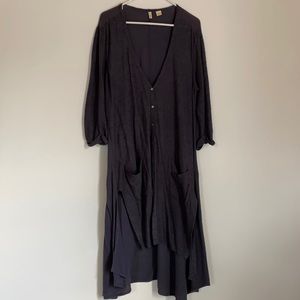 Moth sz L midi-long cardigan (purchased @ Anthropologie)